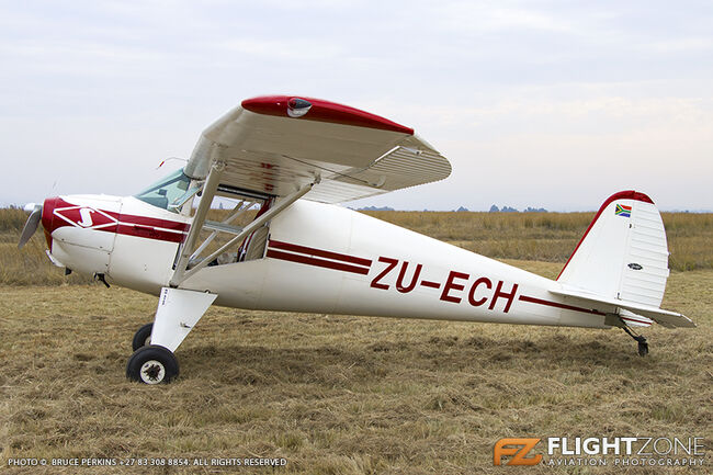 Luscombe 8A ZU-ECH Klip River Airfield