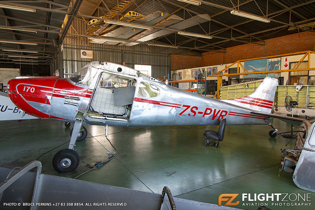 Cessna 170 ZS-PVR Rand Airport FAGM