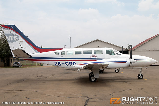 Cessna 404 ZS-ORP Brakpan Airfield FABB