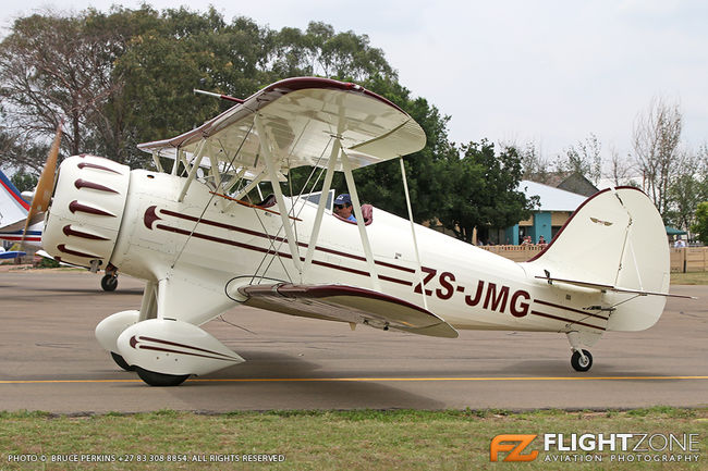 Waco YMF ZS-JMG Brakpan Airfield FABB