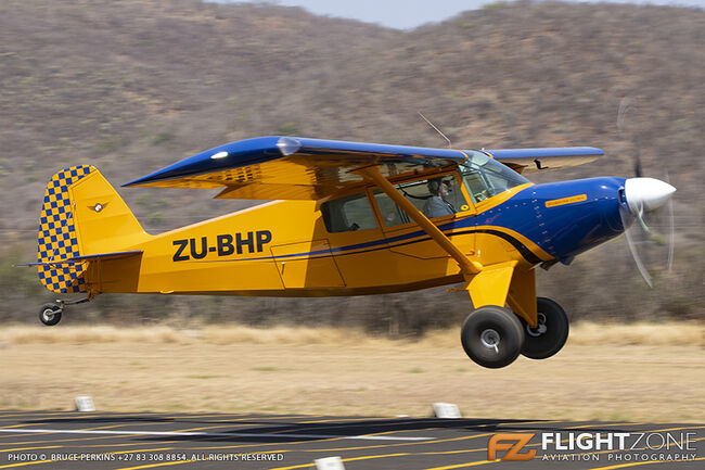 Bearhawk Patrol ZU-BHP Brits Airfield FABS