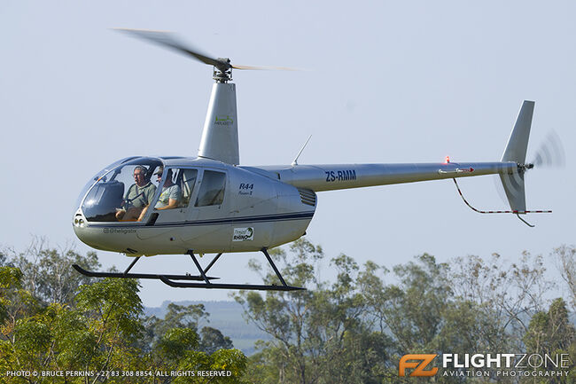 Robinson R44 ZS-RMM Hluhluwe Airfield FAHL