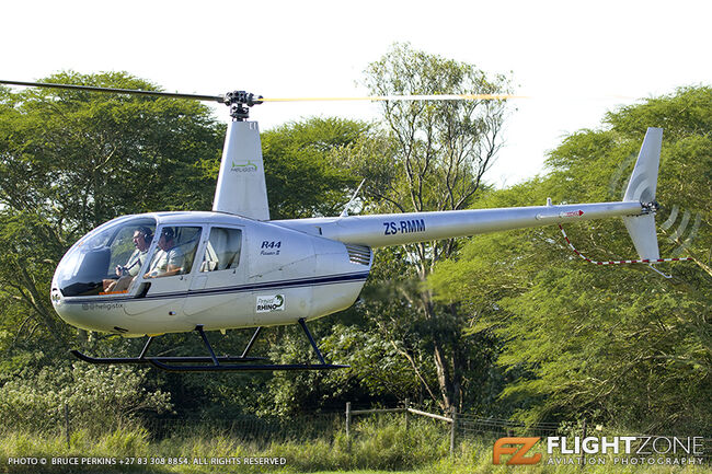 Robinson R44 ZS-RMM Hluhluwe Airfield FAHL