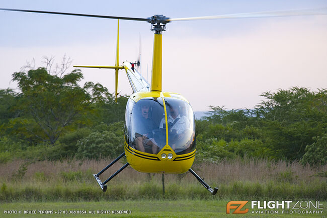 Robinson R44 ZS-HDY Hluhluwe Airfield FAHL