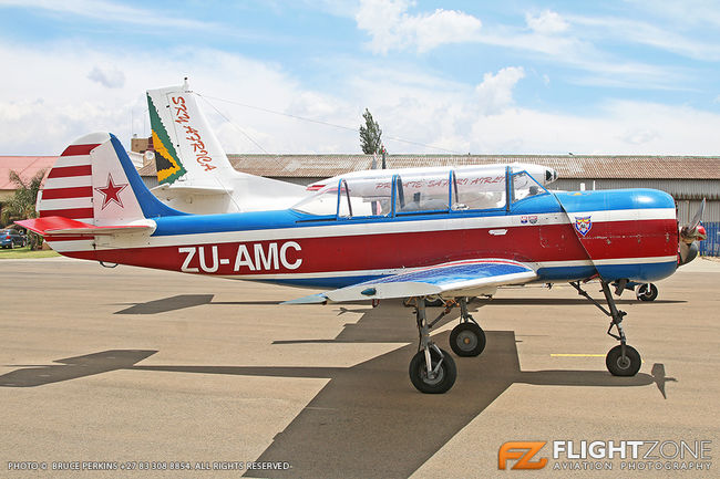 Yak-52 ZU-AMC Brakpan Airfield FABB