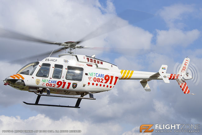 Bell 407 ZS-HCF Rand Airport FAGM