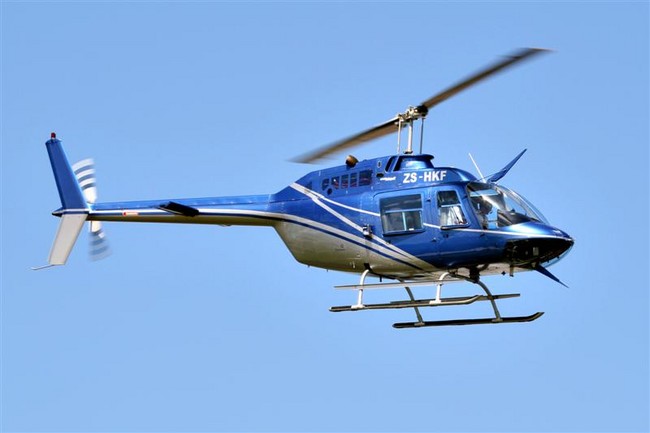 Bell 206B Jet Ranger ZS-HKF Virginia Airport FAVG - The G503 Album