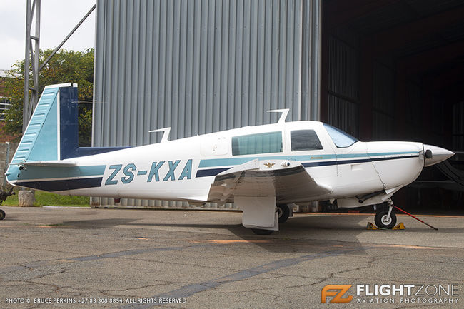 Mooney ZS-KXA Rand Airport FAGM