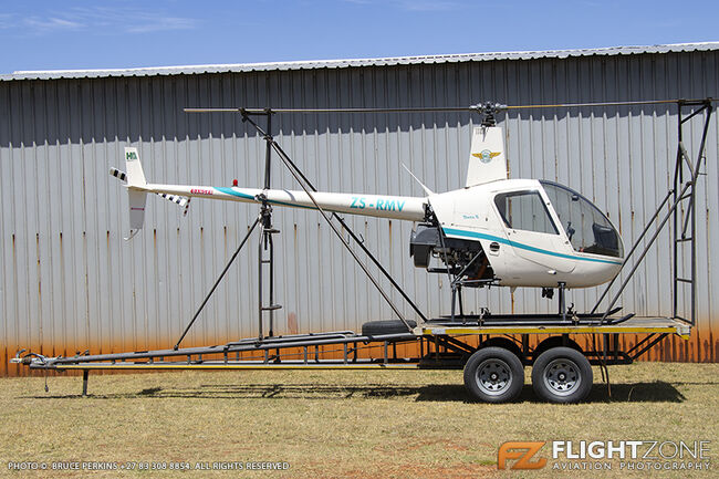 Robinson R22 ZS-RMV Krugersdorp Airfield FAKR