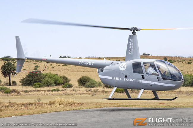 Robinson R44 ZS-RSV Krugersdorp Airfield FAKR