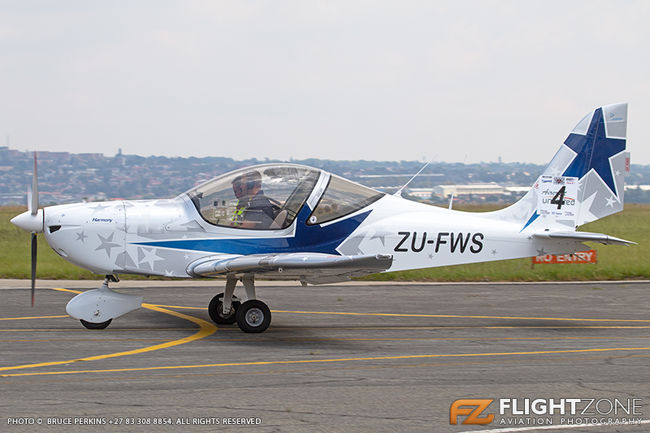 Evektor Harmony ZU-FWS Rand Airport FAGM