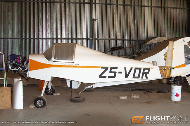 Druine Turbulent ZS-VDR Heidelberg Airfield FAHG