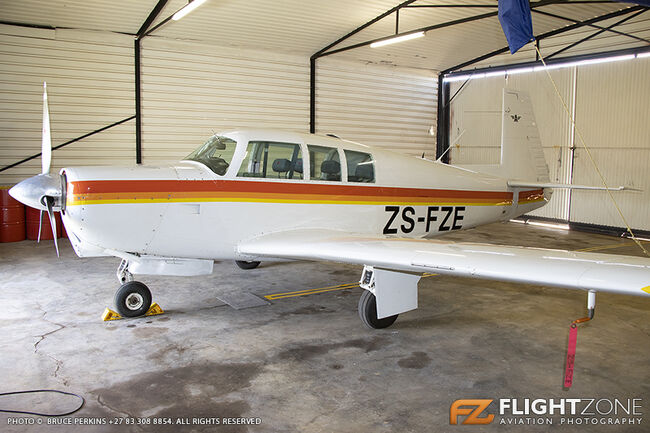 Mooney ZS-FZE Krugersdorp Airfield FAKR