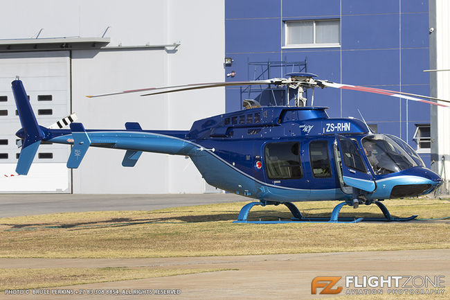 Bell 407 ZS-RHN Rand Airport FAGM