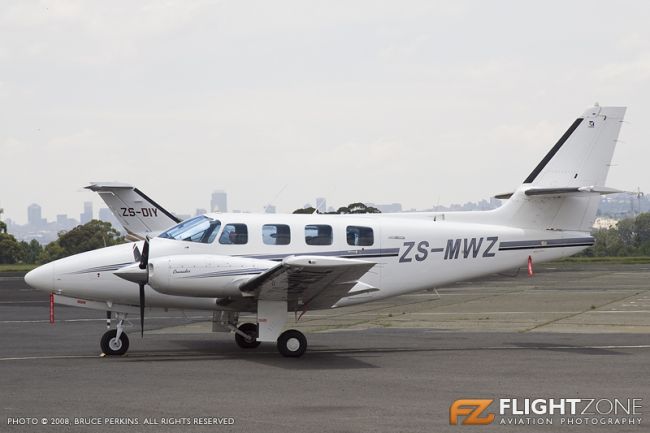 Cessna T303 Crusander ZS-MWZ Rand Airport FAGM