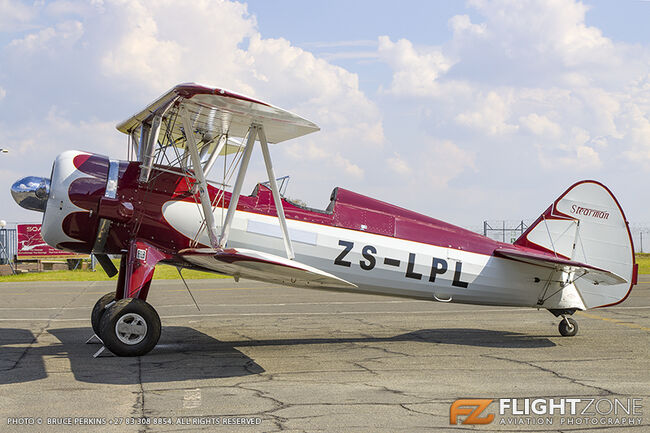 Boeing Stearman ZS-LPL Rand Airport FAGM