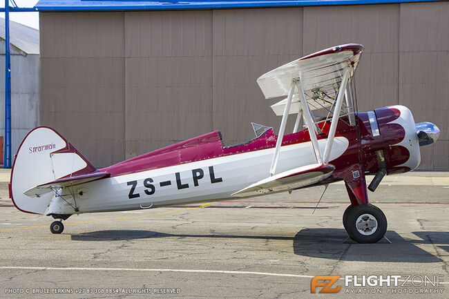 Boeing Stearman ZS-LPL Rand Airport FAGM