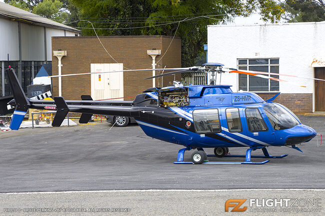 Bell 407 ZS-HMR Randl Airport FAGM