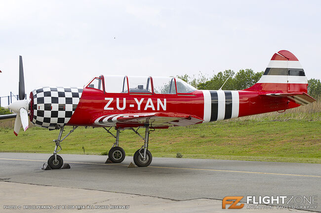 Yak-52 ZU-YAN Rand Airport FAGM