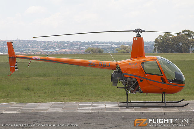 Robinson R22 ZS-OBJ Rand Airport FAGM