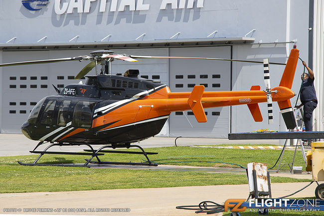 Bell 407 ZS-HFE Rand Airport FAGM