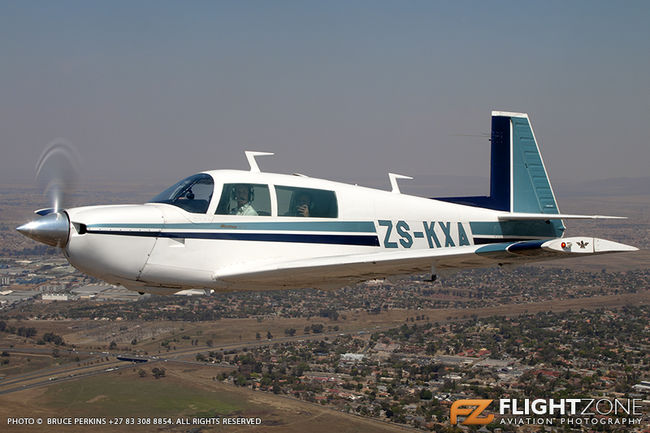 Mooney ZS-KXA Rand Airport FAGM