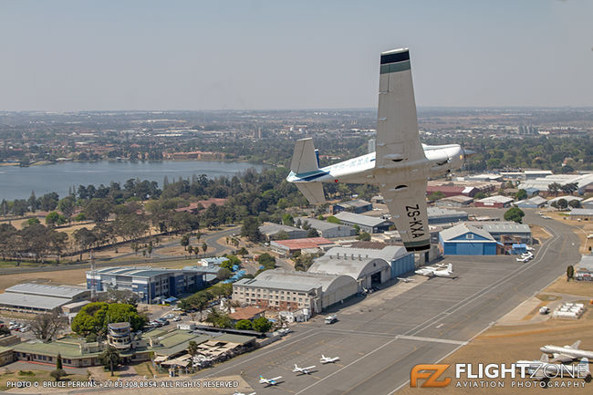 Mooney ZS-KXA Rand Airport FAGM