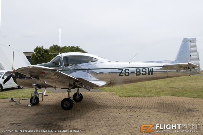 Navion ZS-BSW Krugersdorp Airfield FAKR