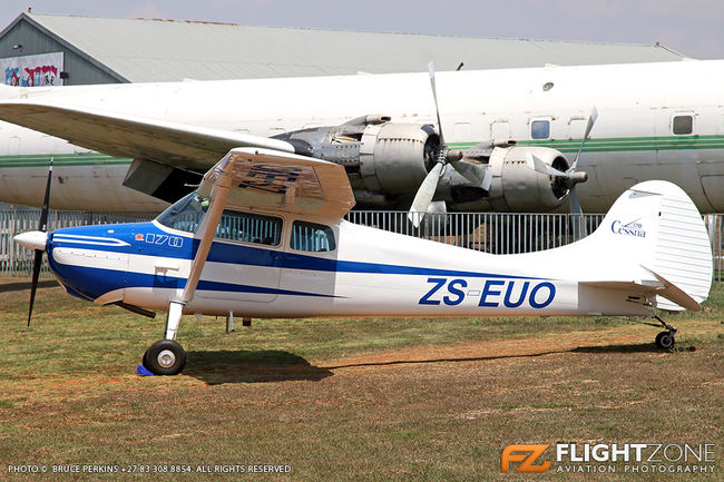 Cessna 170 ZS-EUO Rand Airport FAGM