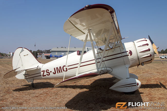 Waco YMF ZS-JMG Brakpan Airfield FABB