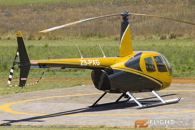 Robinson R44 ZS-PXG Tedderfield Airfield FATA