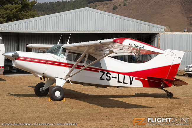 Maule ZS-LLV Himeville Airfield