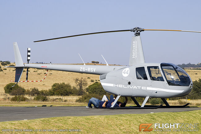 Robinson R44 ZS-RSV Krugersdorp Airfield FAKR