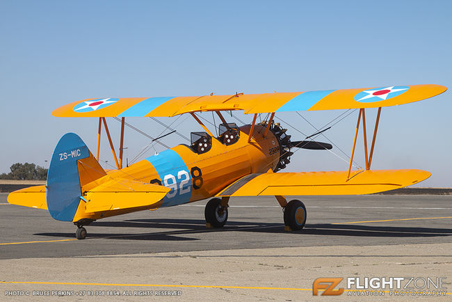 Boeing Stearman ZS-MIC Rand Airport FAGM