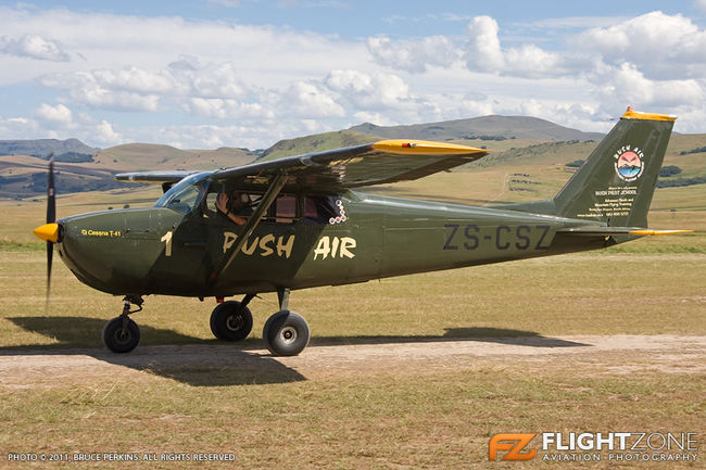 Cessna 172 Skyhawk ZS-CSZ Volksrust Airfield