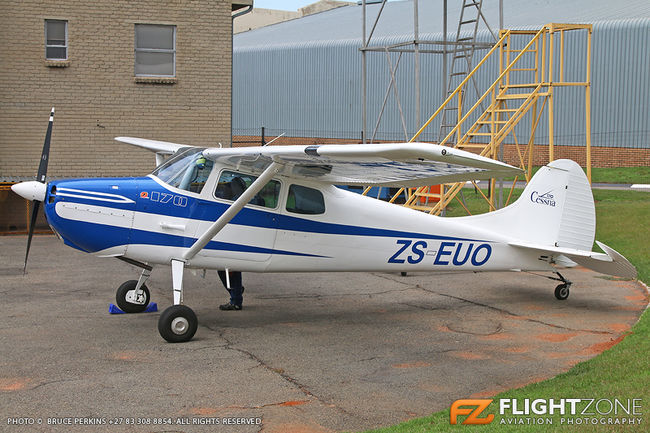 Cessna 170 ZS-EUO Rand Airport FAGM