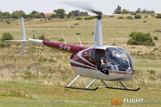 Robinson R44 ZS-RYM Krugersdorp Airfield FAKR