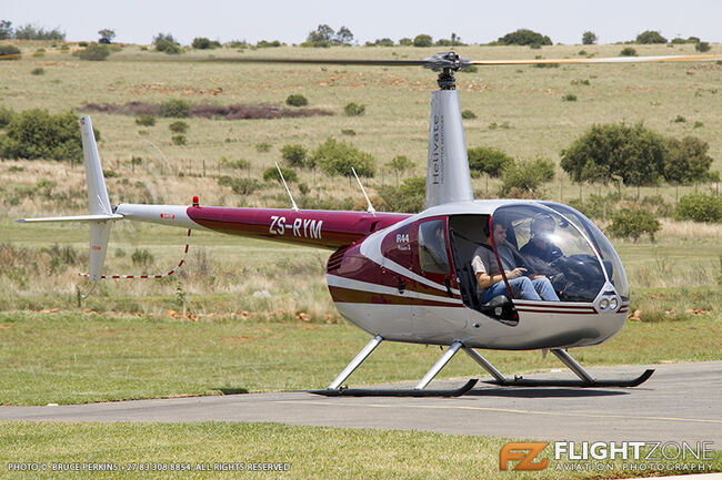 Robinson R44 ZS-RYM Krugersdorp Airfield FAKR