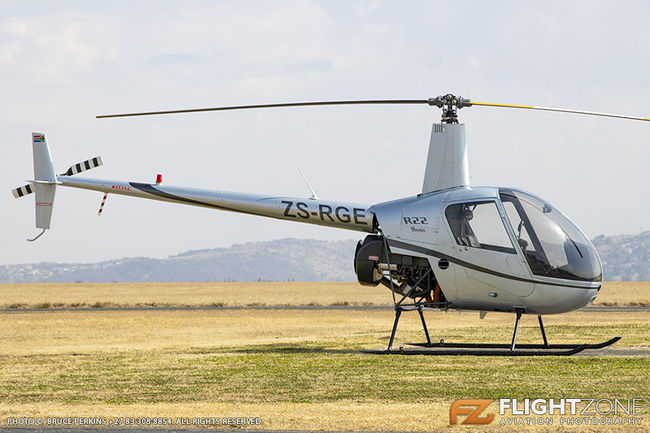 Robinson R22 ZS-RGE Rand Airport FAGM