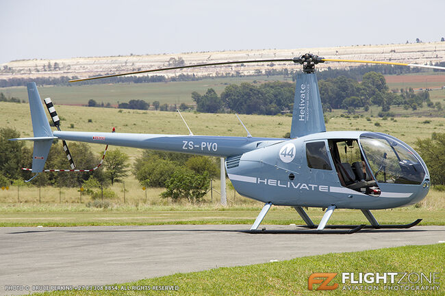 Robinson R44 ZS-PVO Krugersdorp Airfield FAKR