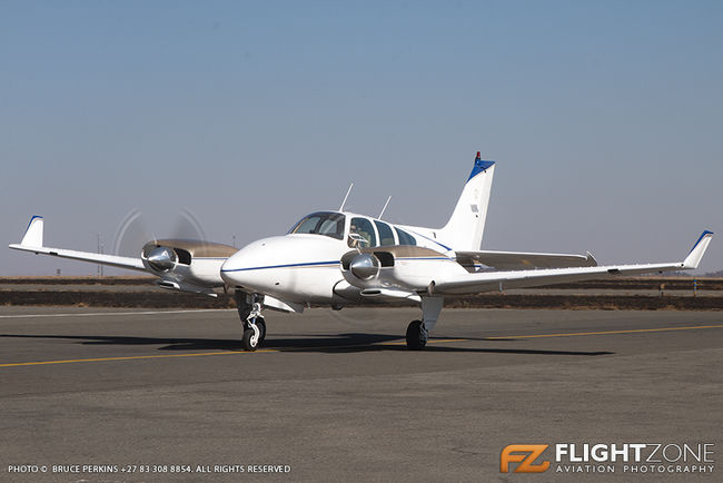 Beechcraft 56TC Baron N56GF Rand Airport FAGM