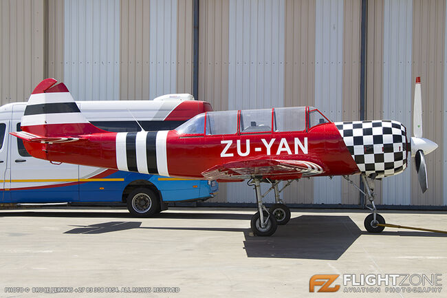 Yak-52 ZU-YAN Rand Airport FAGM