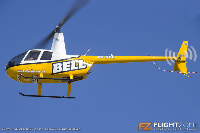 Robinson R44 ZS-REL Rand Airport FAGM