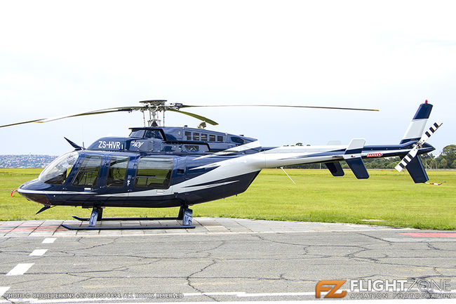 Bell 407 ZS-HVR Rand Airport FAGM