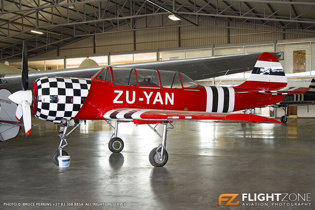 Yak-52 ZU-YAN Rand Airport FAGM