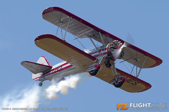 Boeing Stearman ZU-IES Tuks University Pretoria