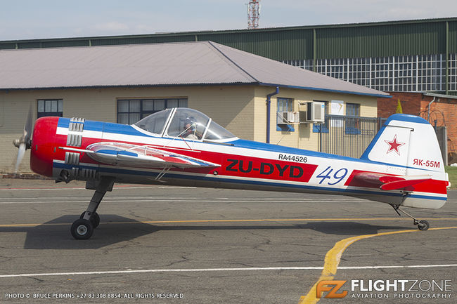 Yak-55 ZU-DYD Rand Airport FAGM