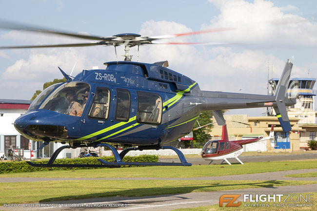 Bell 407 ZS-ROB Rand Airport FAGM