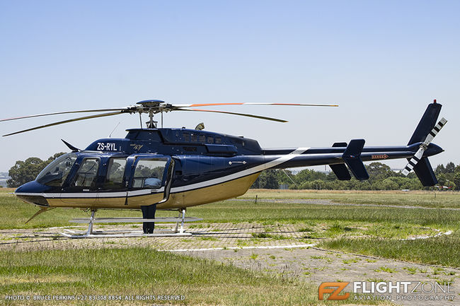 Bell 407 ZS-RYL Rand Airport FAGM