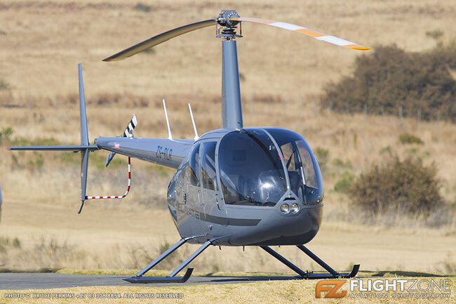 Robinson R44 ZS-RLR Krugersdorp Airfield FAKR